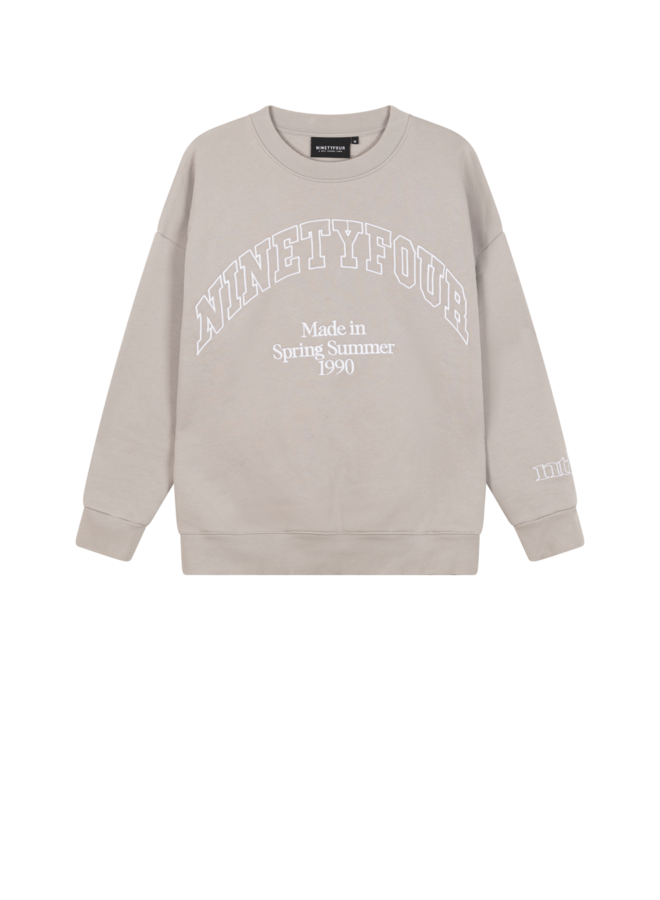 College Sweater - Grey