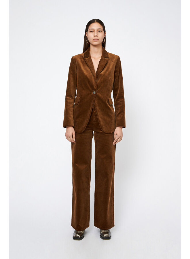 Mia Corduroy Blazer - Toffee