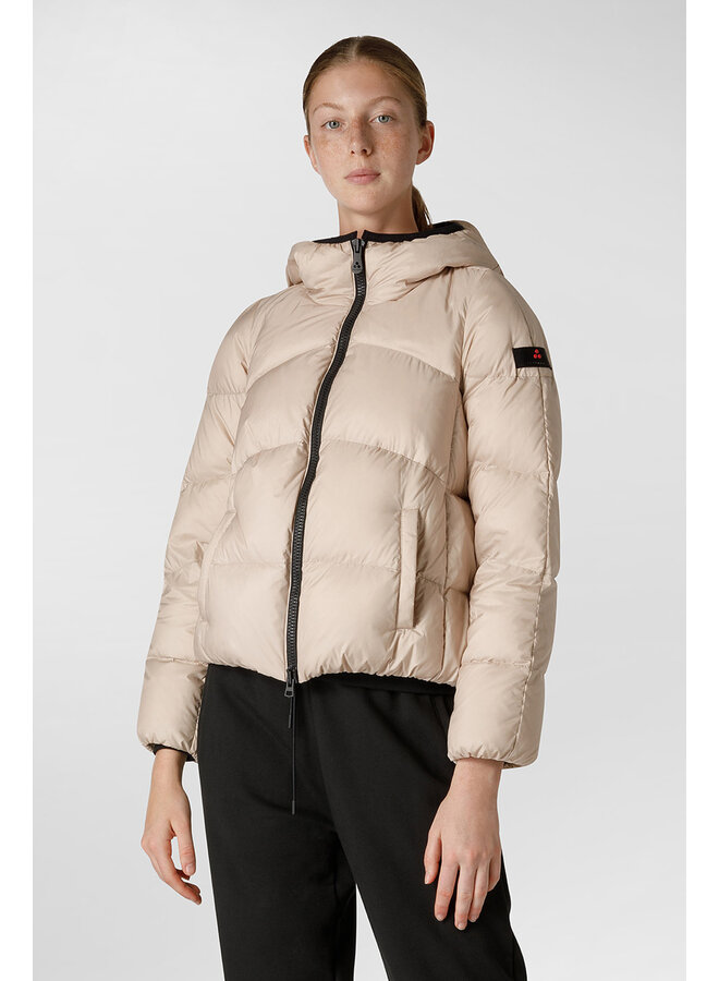 Down Jacket GRS Certified Fabric - Champagne