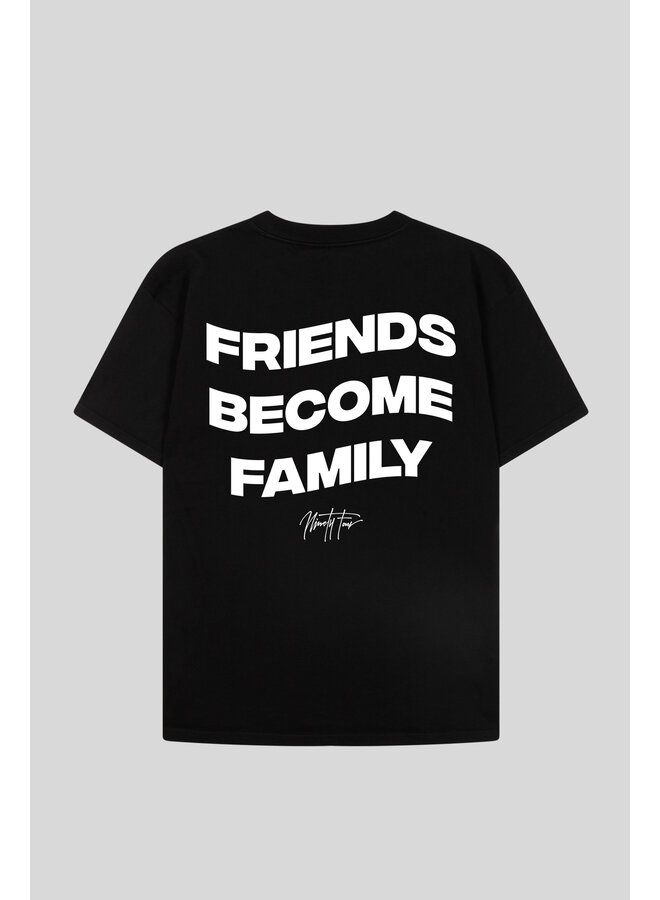 FBF MIXED Tee - Black/White