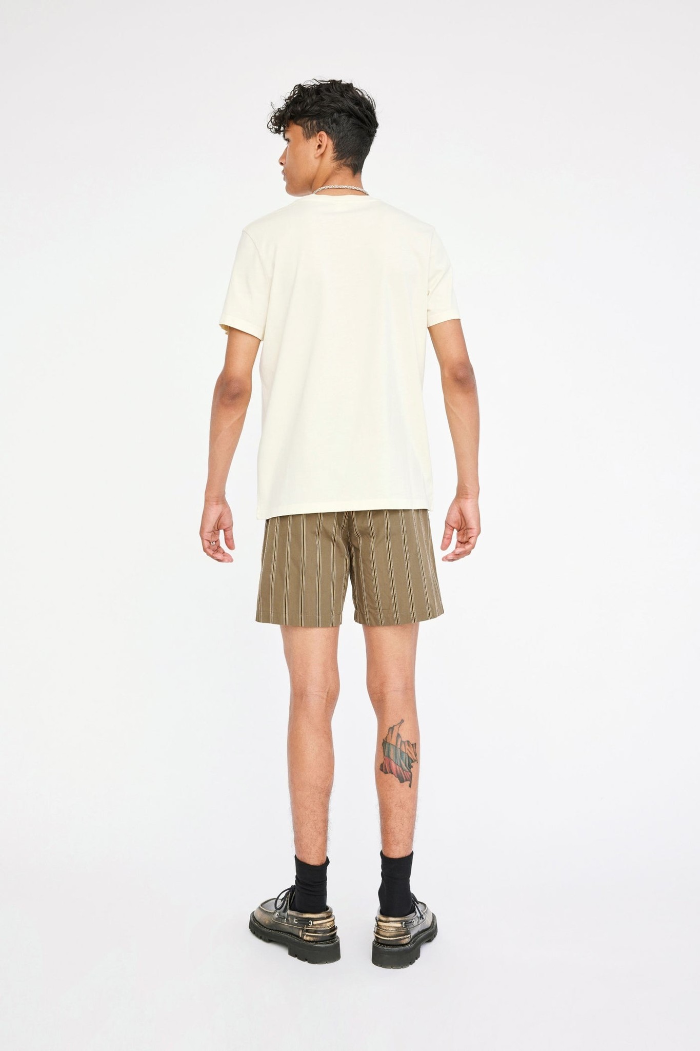 Troy Rubber T-shirt - Ecru-2