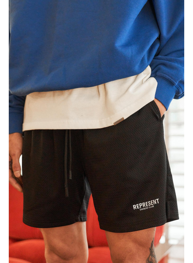 Owners Club Mesh Shorts - Black