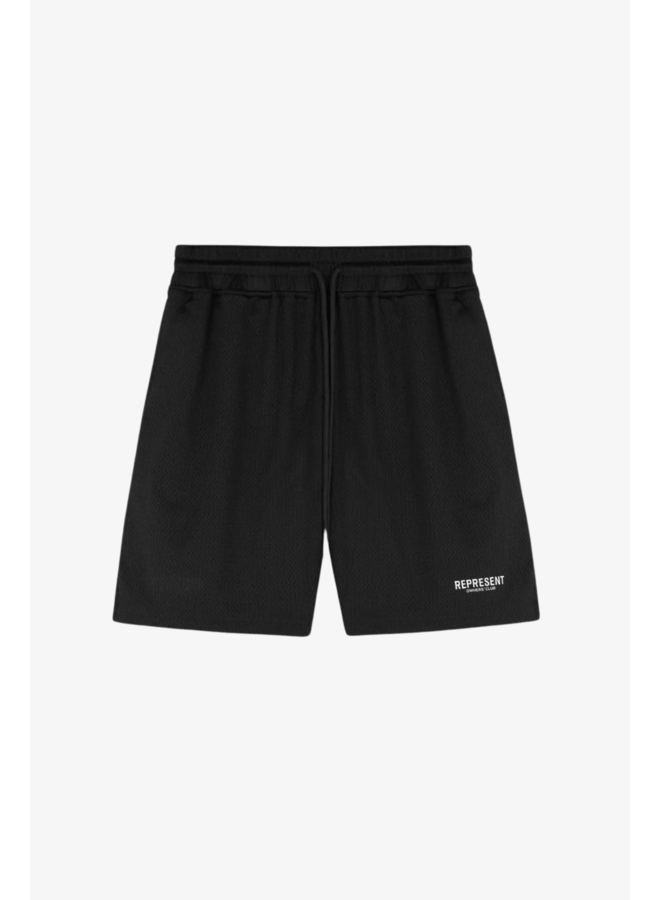 Represent Owners Club Mesh Shorts, Black Shorts