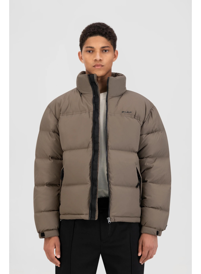 Puffer Jacket - Taupe