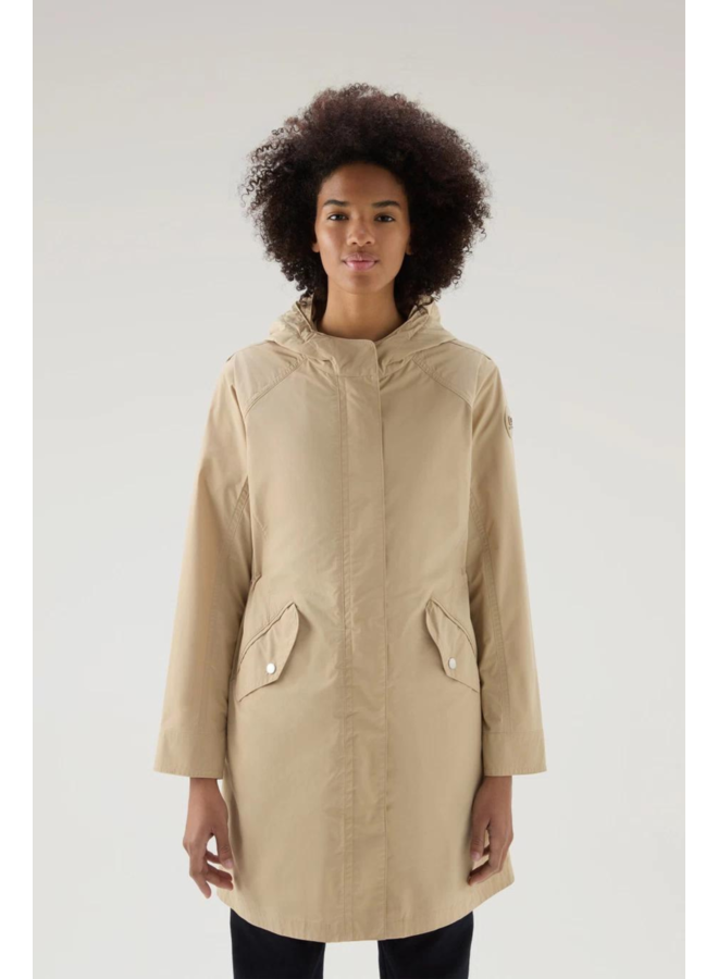 Long Summer Parka - Feather Beige