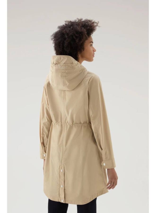 Long Summer Parka - Feather Beige