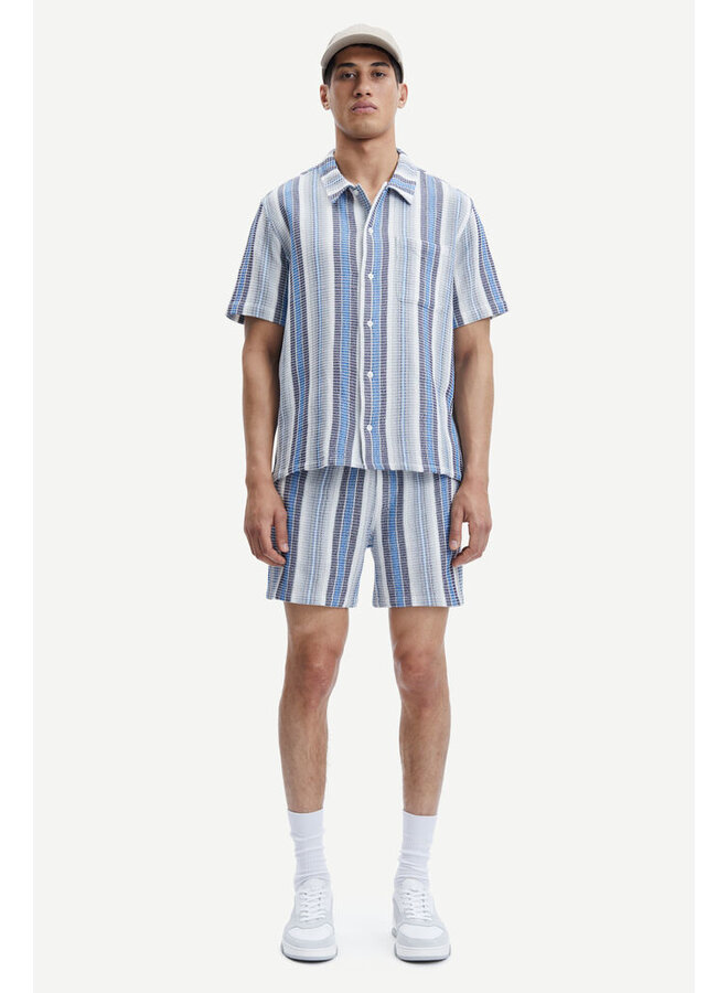 Jabari Shorts - Blue Stripe