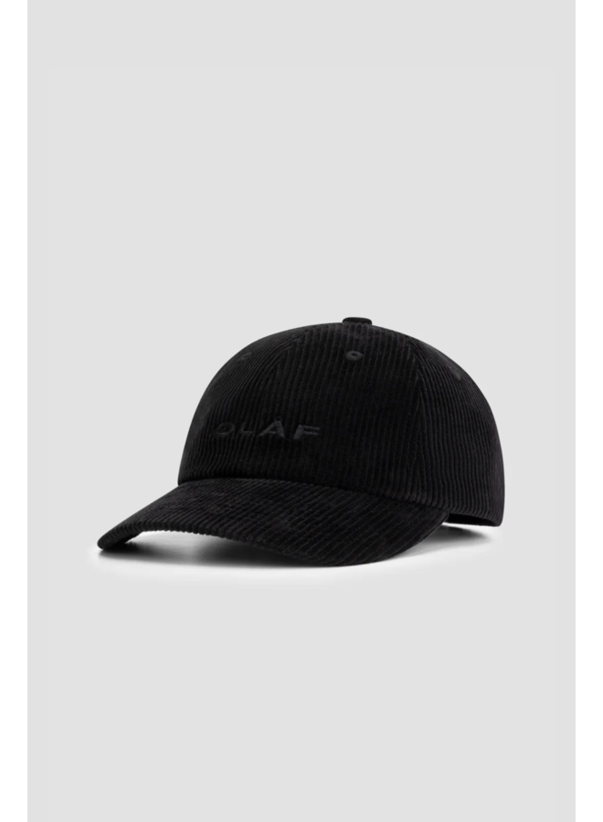 Corduroy Cap - Black