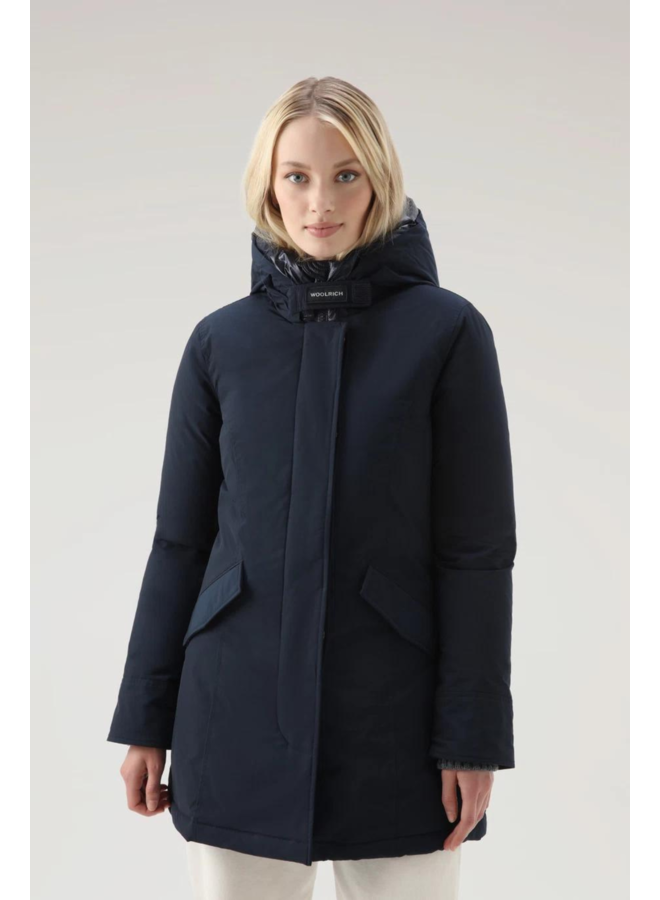 Luxury Arctic Parka - Melton Blue