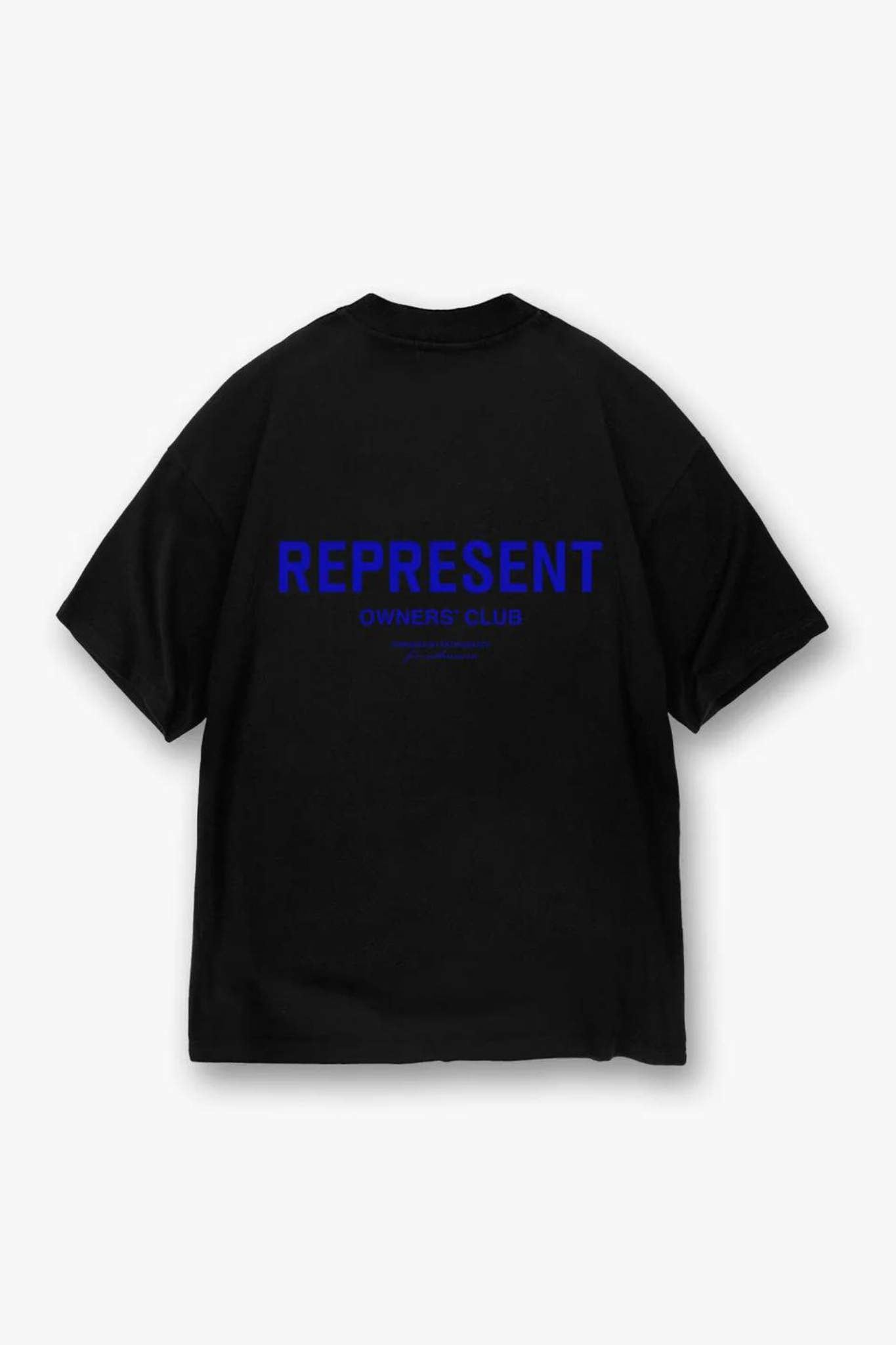 Owners Club T-shirt - Black/ Cobalt-1
