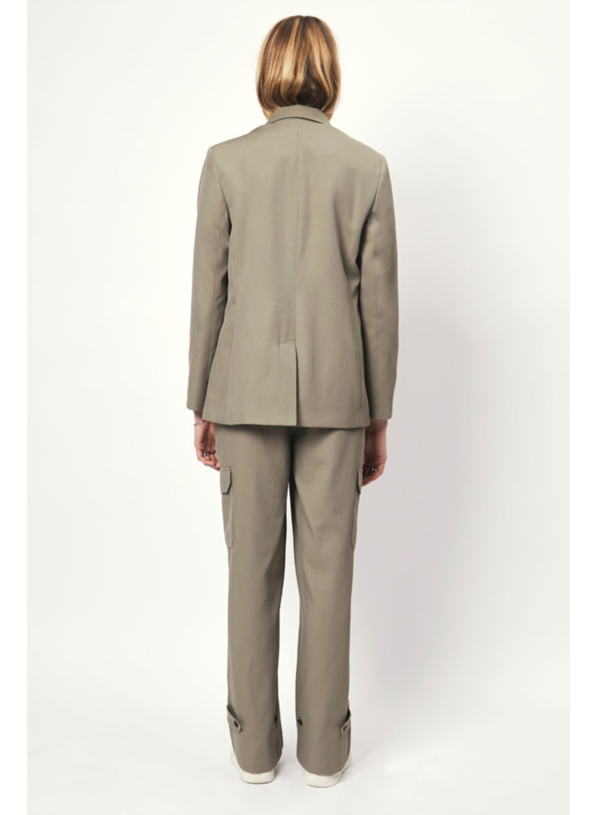 Harlow Cargo Pants - Faded Khaki