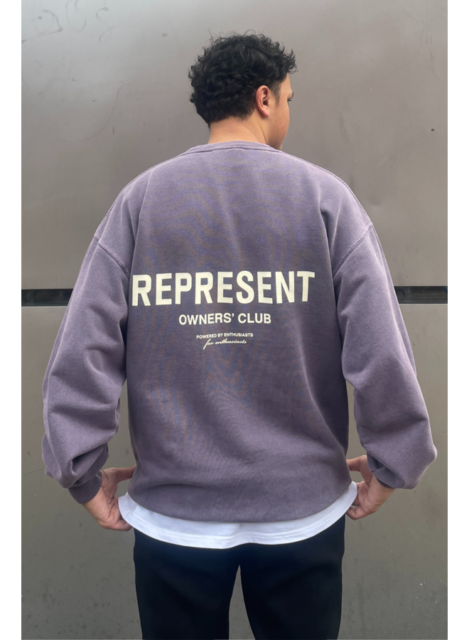 Owners Club Sweater - Vintage Violet