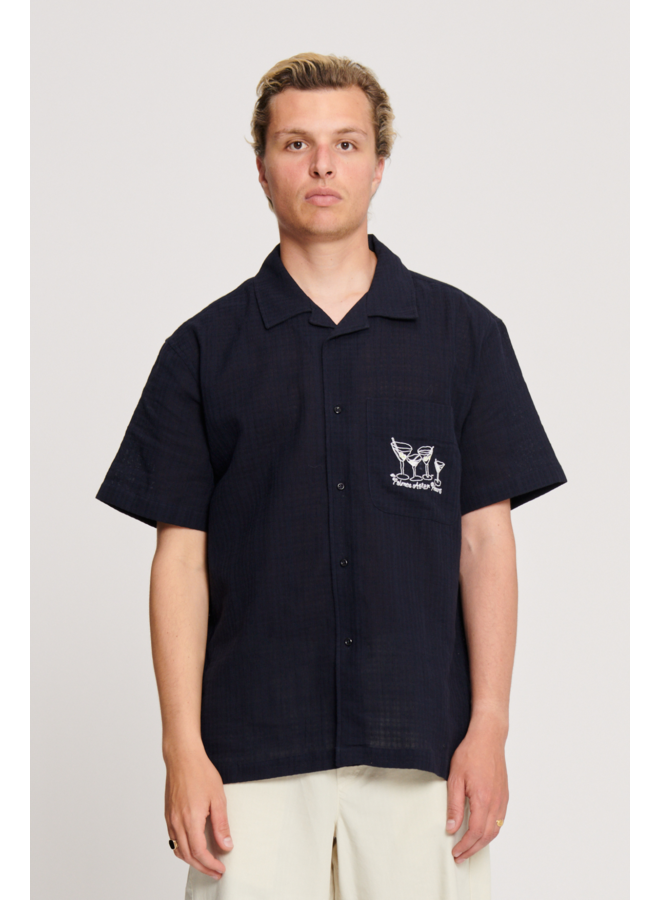 Martini Shortsleeved Shirt - Navy