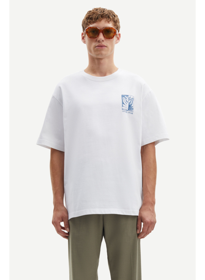 Sawind Uni T-shirt - White Earth Beat