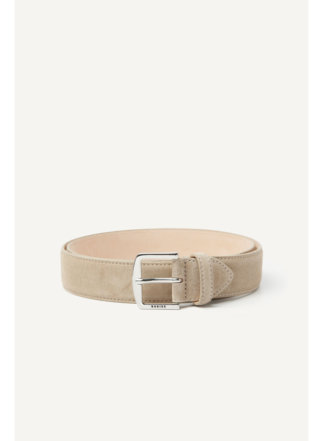 James Belt - Taupe Suede OS