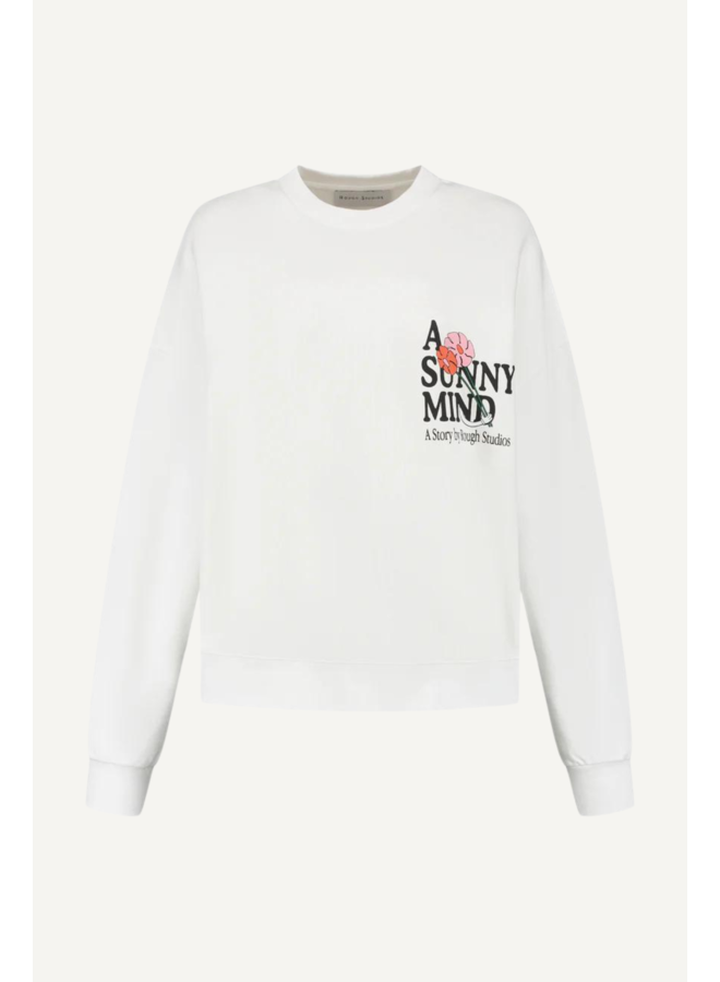 Sunny Mind Sweatshirt - White