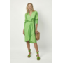 Suka Midi Dress - Green Flare