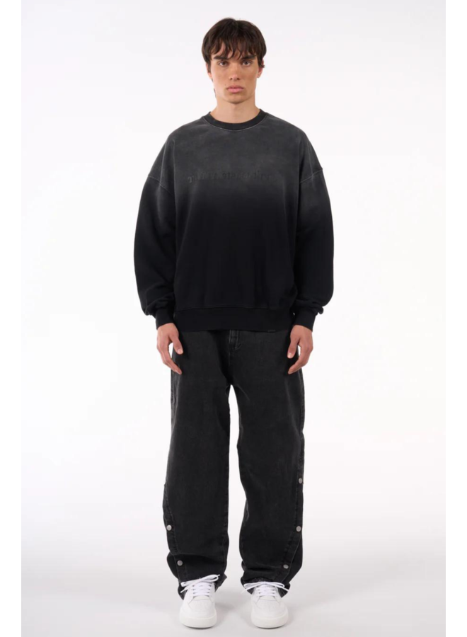 Melchior Garment Dyed Crewneck - Charcoal