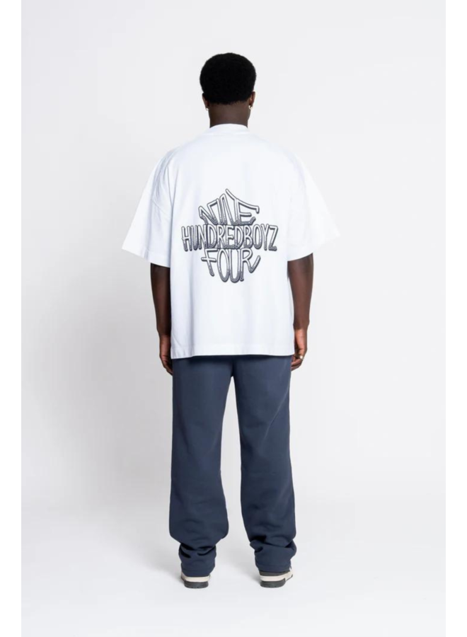 Nfour Boxy Fit T-shirt - White