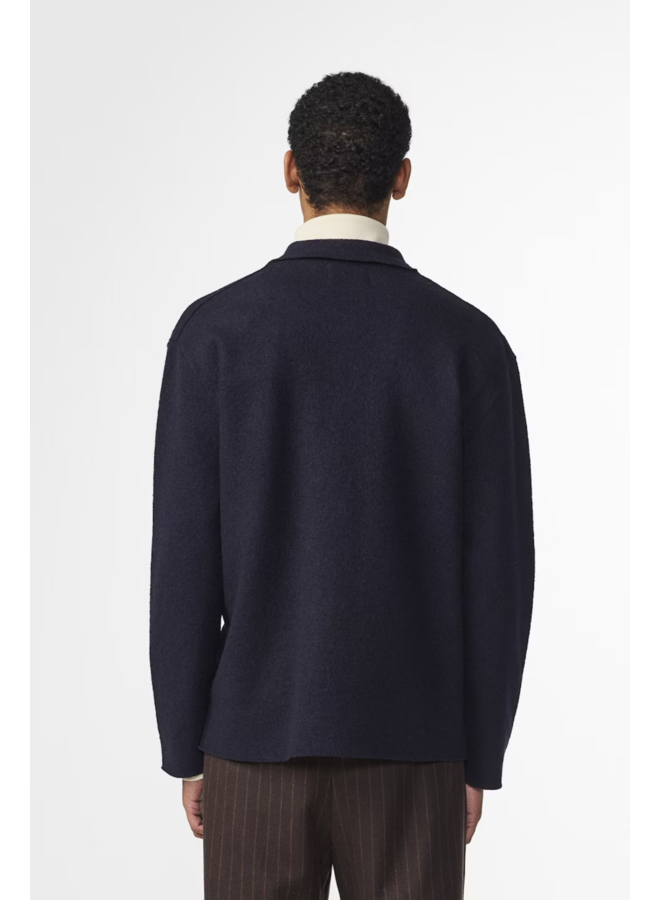 Jonas Overshirt - Navy Blue