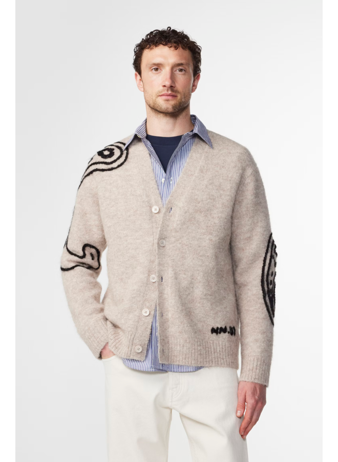 Kyle Cardigan - Greige