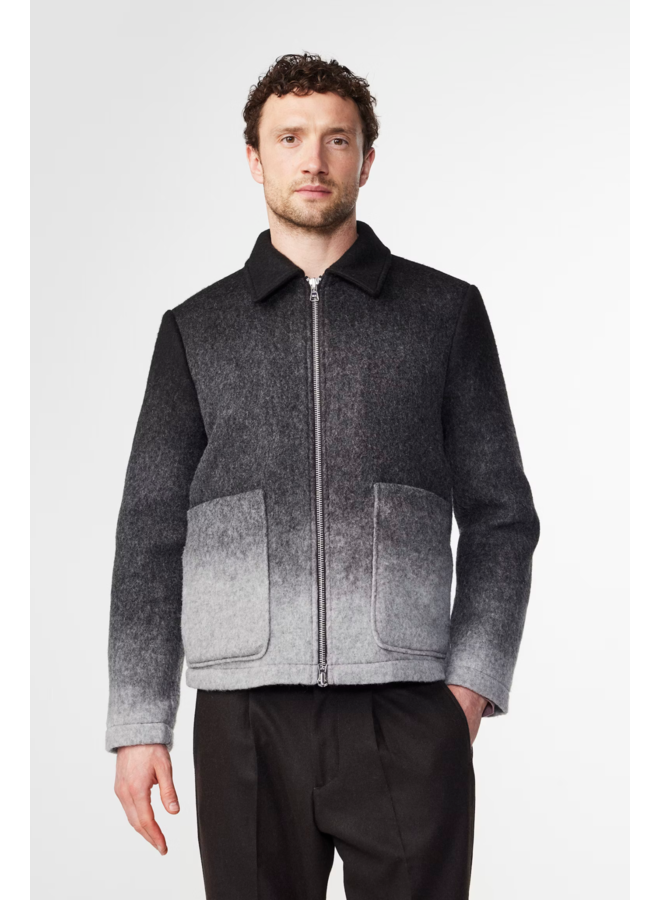 Gael Jacket - Light Grey Multi