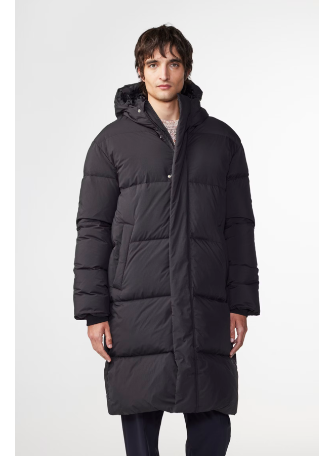 Pascal Long Down Jacket - Black