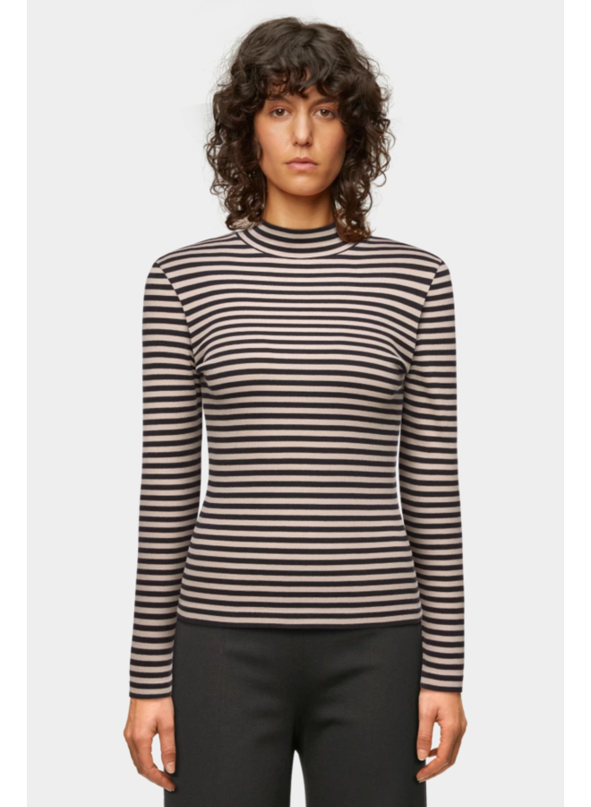 Fjola Longsleeve - Beige/Black