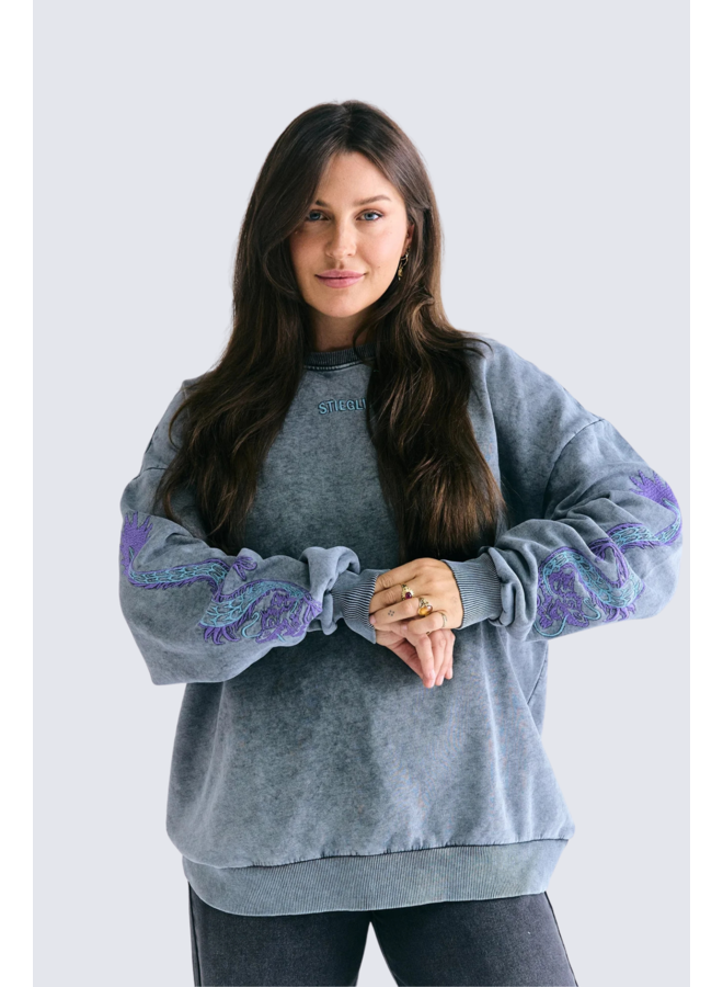 Resa Sweater - Washed Grey