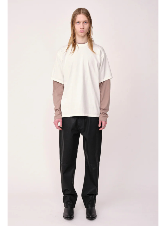 LA Print Fallen Unisex Tee - White