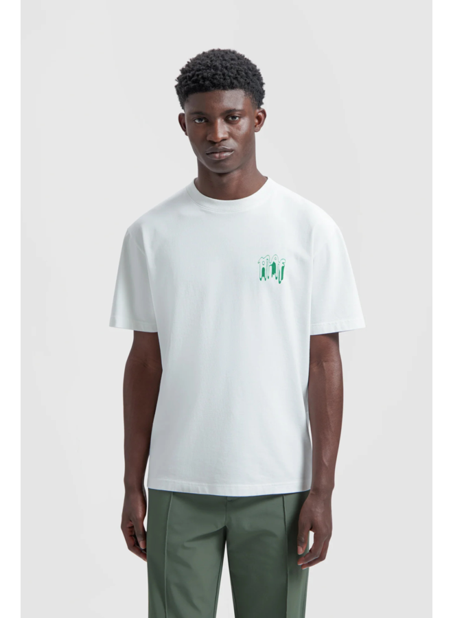 Smudge Tee - Optical White