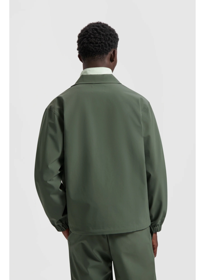 Bonded Ripstop Coach Jacket - Grey Green