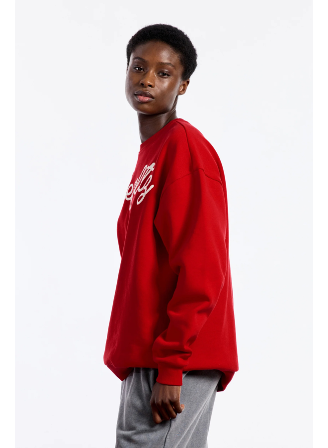 Feline Sweater - Red