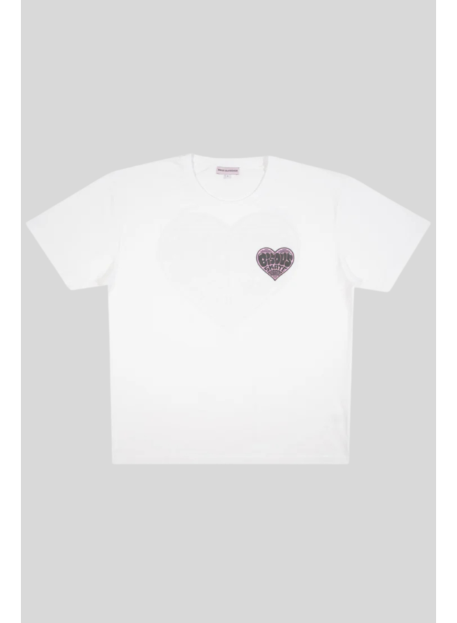 Heart Tee - White