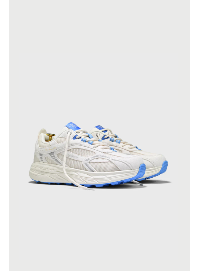 The Re-Run Max Suede - White/Blue