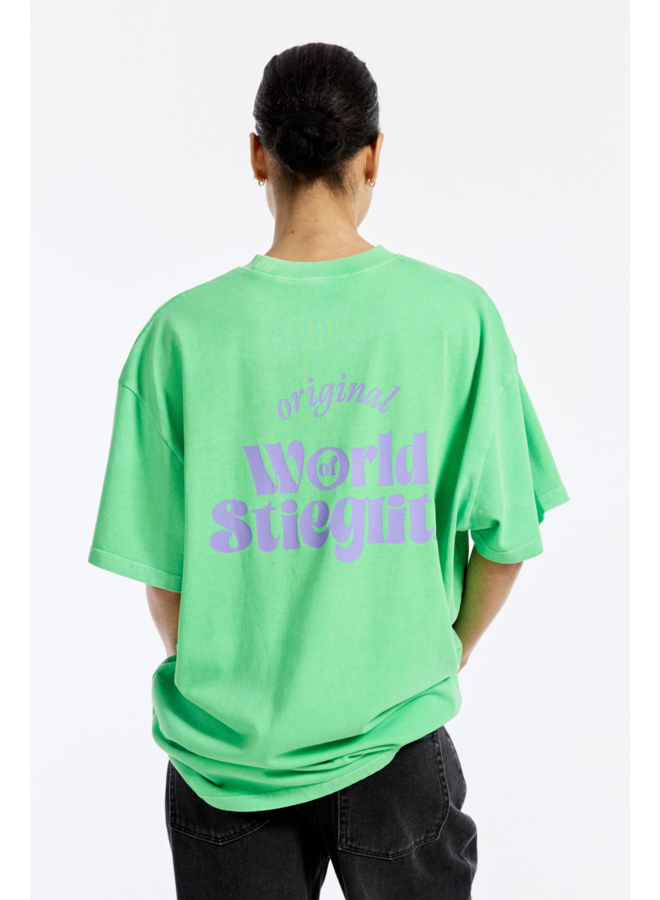 World Of Stieg Oversized T-shirt - Green