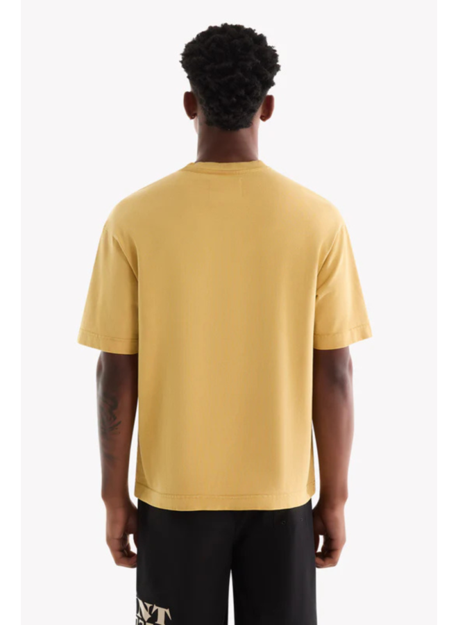 Oblique Tee - Honey Gold