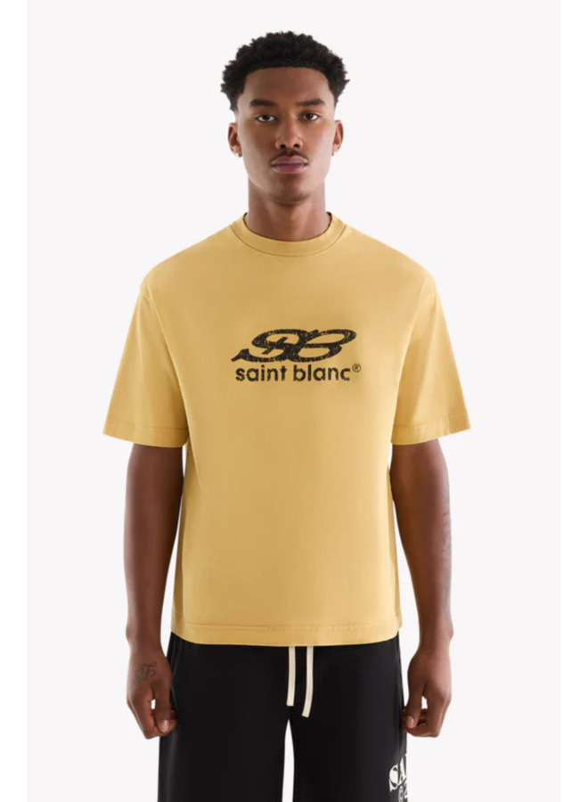 Oblique Tee - Honey Gold