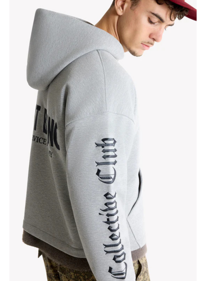 Collective Acadamy Loose Zipper - Grey Melange