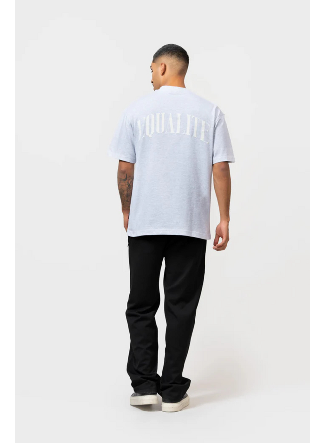Oliver Oversized Tee - Melange Grey