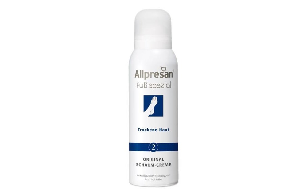 Allpresan gevoelige en droge voethuid nr.2 schuimcreme 125ml