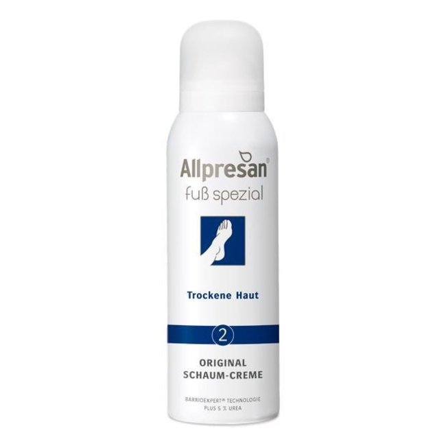 Allpresan sensitive and dry foot skin no.2 foam cream 125ml