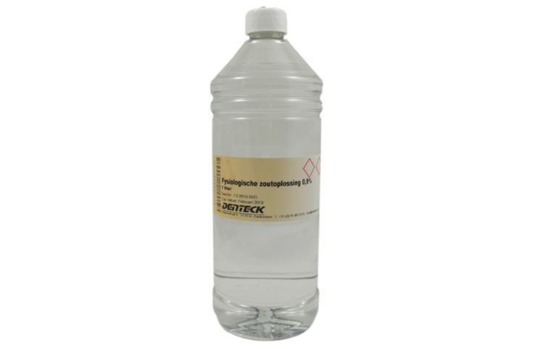 Fysiologische zoutoplossing 0,9% 1 liter