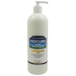 Samenwerkende Pedicures Samenwerkende Pedicures Voetbalsem Soft 500ml