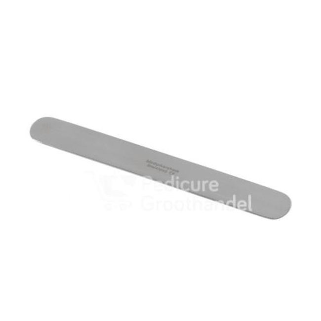 Spatule  à  onguent (largeur 1,5 cm.) Flexible