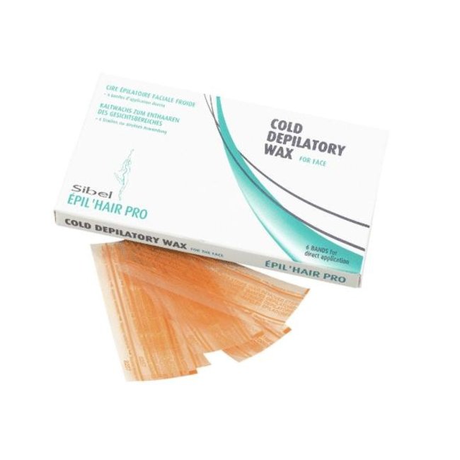 Harzstreifen für das Gesicht