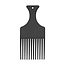 Sinelco Afro comb km