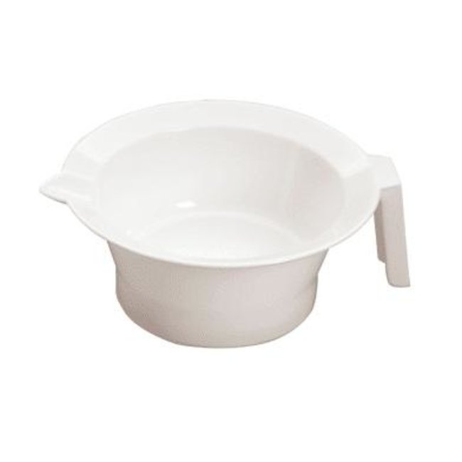 Paint pot with handle non-slip white