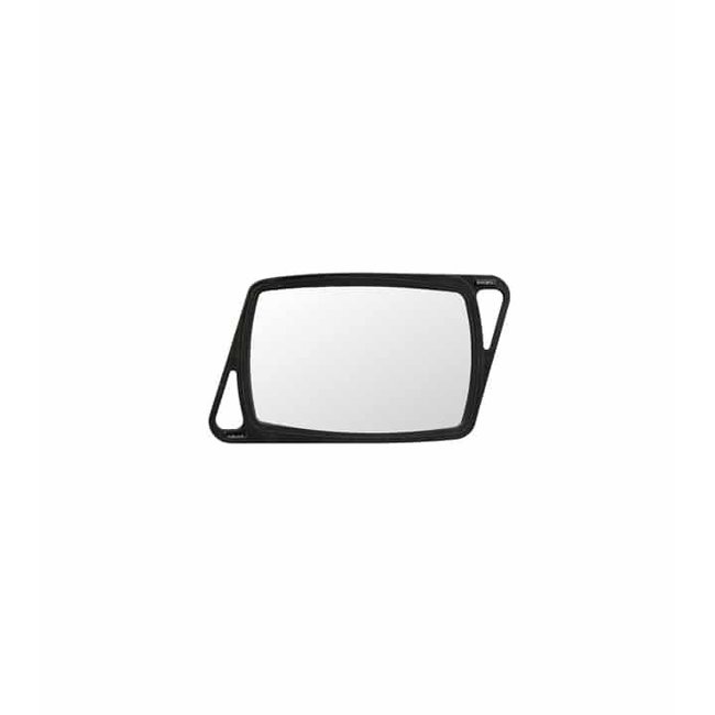 Hairdressing mirror vision black 38x25cm