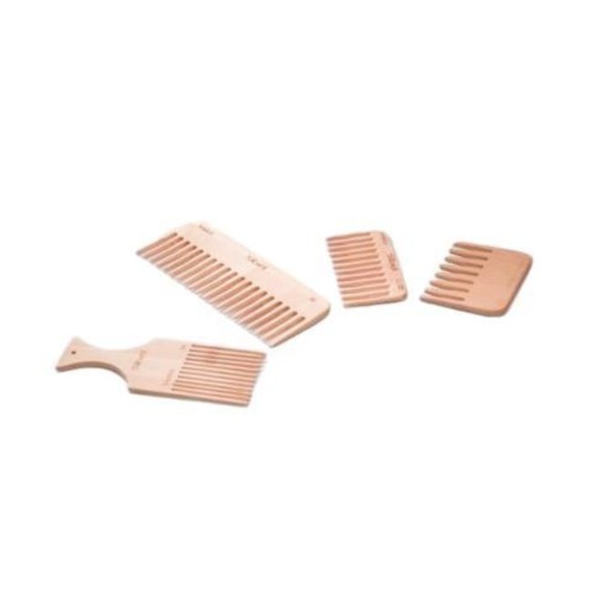 Want to buy Bamboo b2 anti-static wooden afro comb sibel? Order at ...